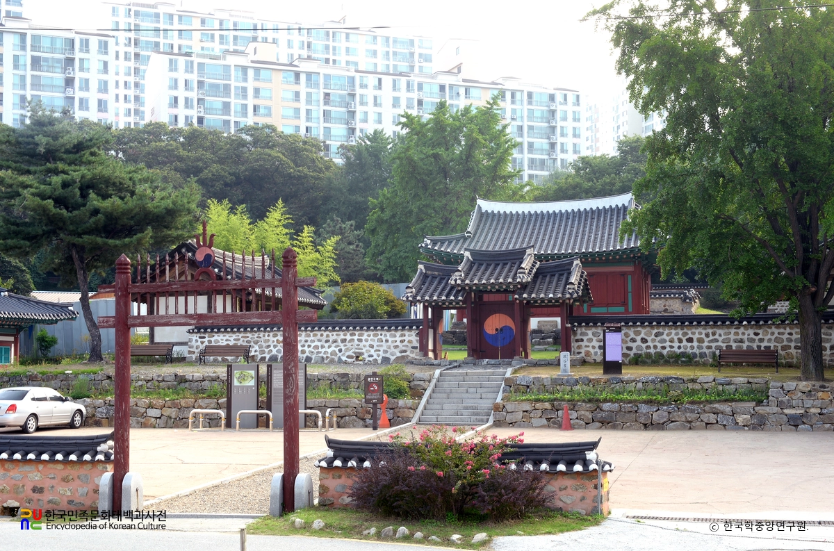 용인 심곡서원 전경