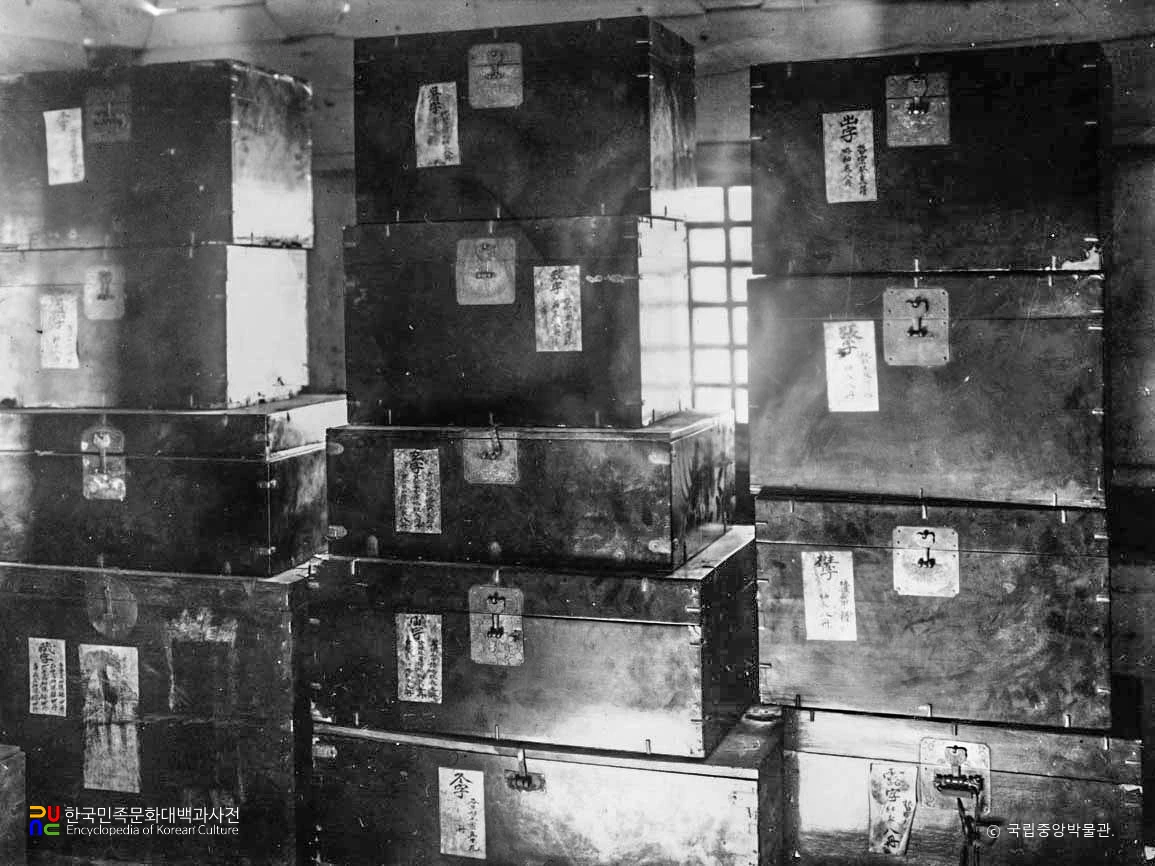 태백산사고 선원보각 누상 내부