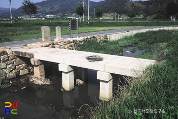 보성 벌교 도마교 및 석비 전경