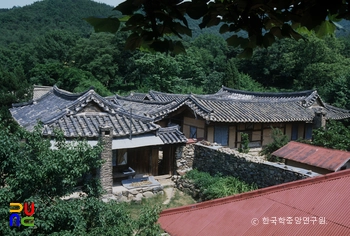 아산 용궁댁 전경