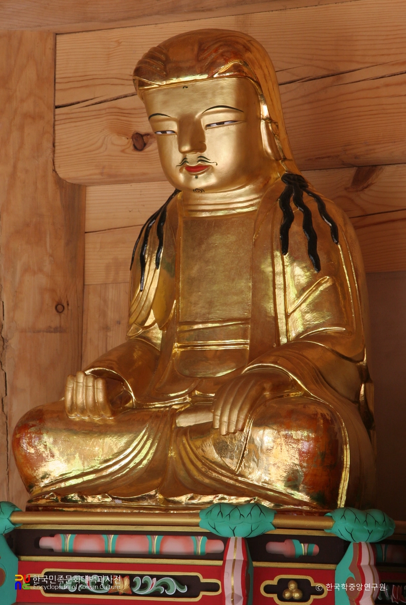 의령 수도사 석조아미타여래삼존상과 복장 유물일괄 / 석조아미타여래삼존상