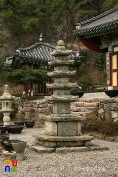 진도 상만리 오층석탑