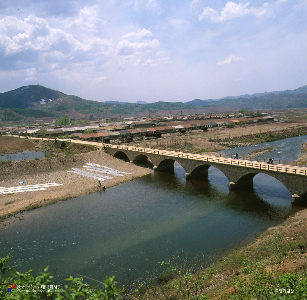 집안시 화전자 전경