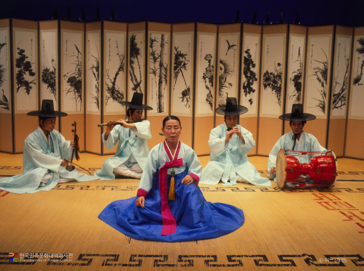 시조창하는 김월하