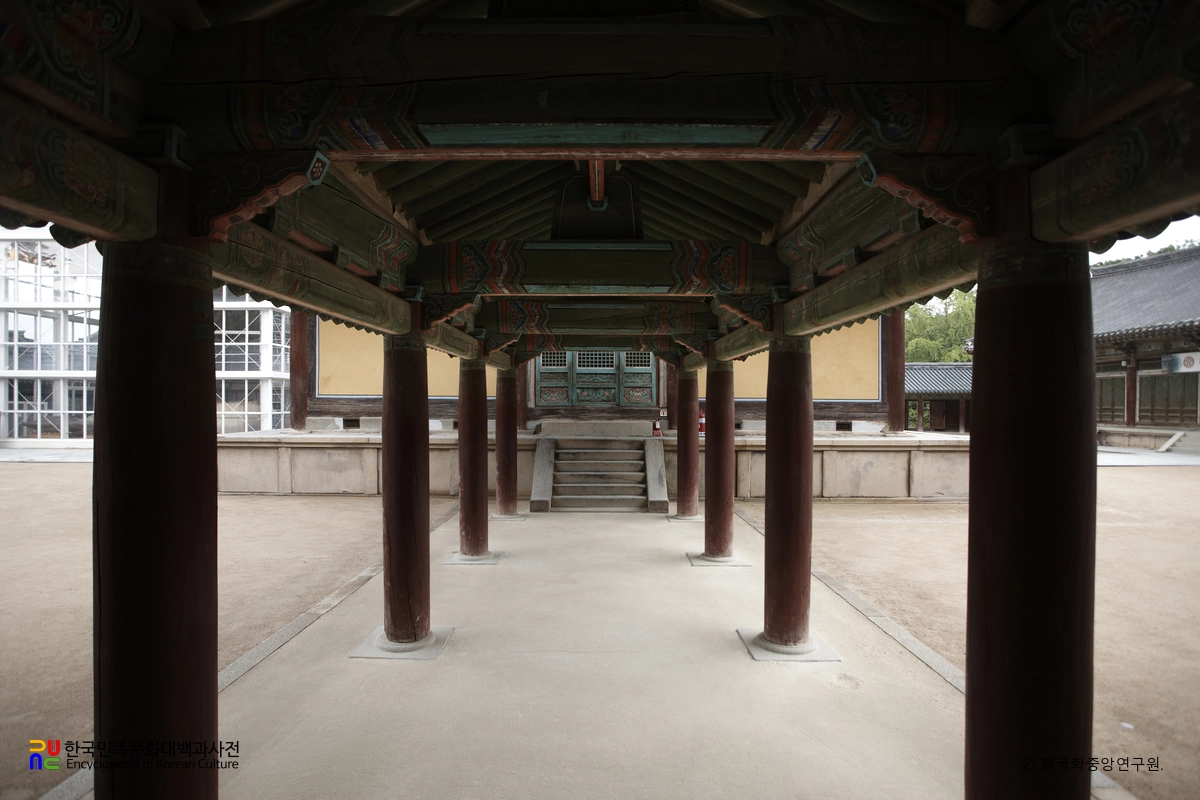 경주 불국사 대웅전 익랑