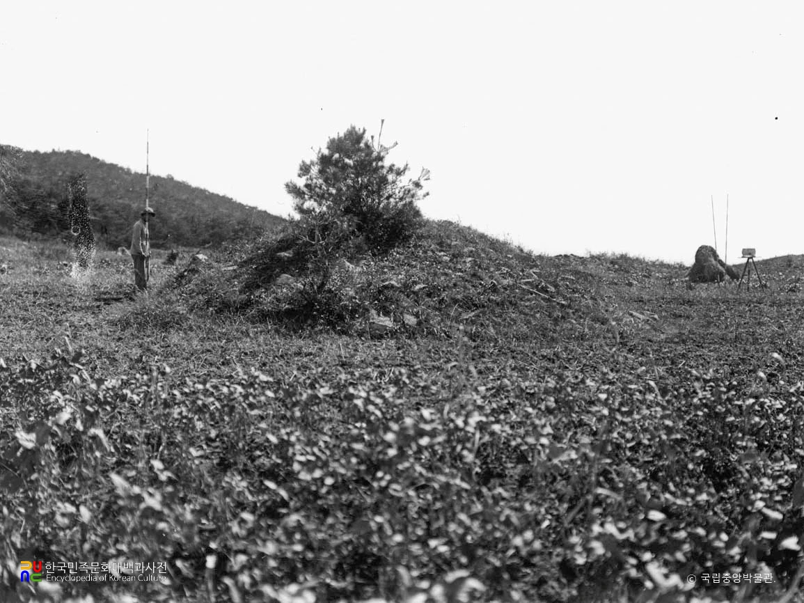 평안남도 대동군 고산리 5호분 전경