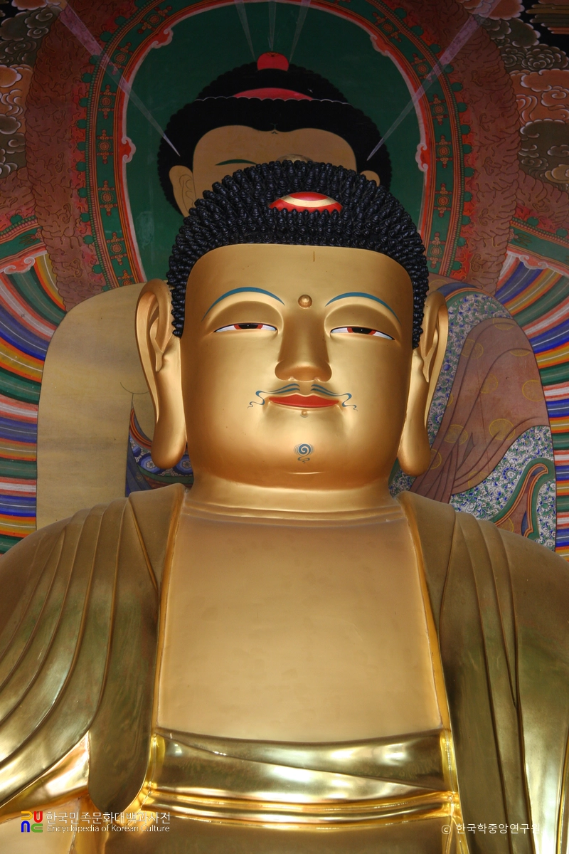 칠곡 송림사 목조석가여래삼존좌상 중 석가여래