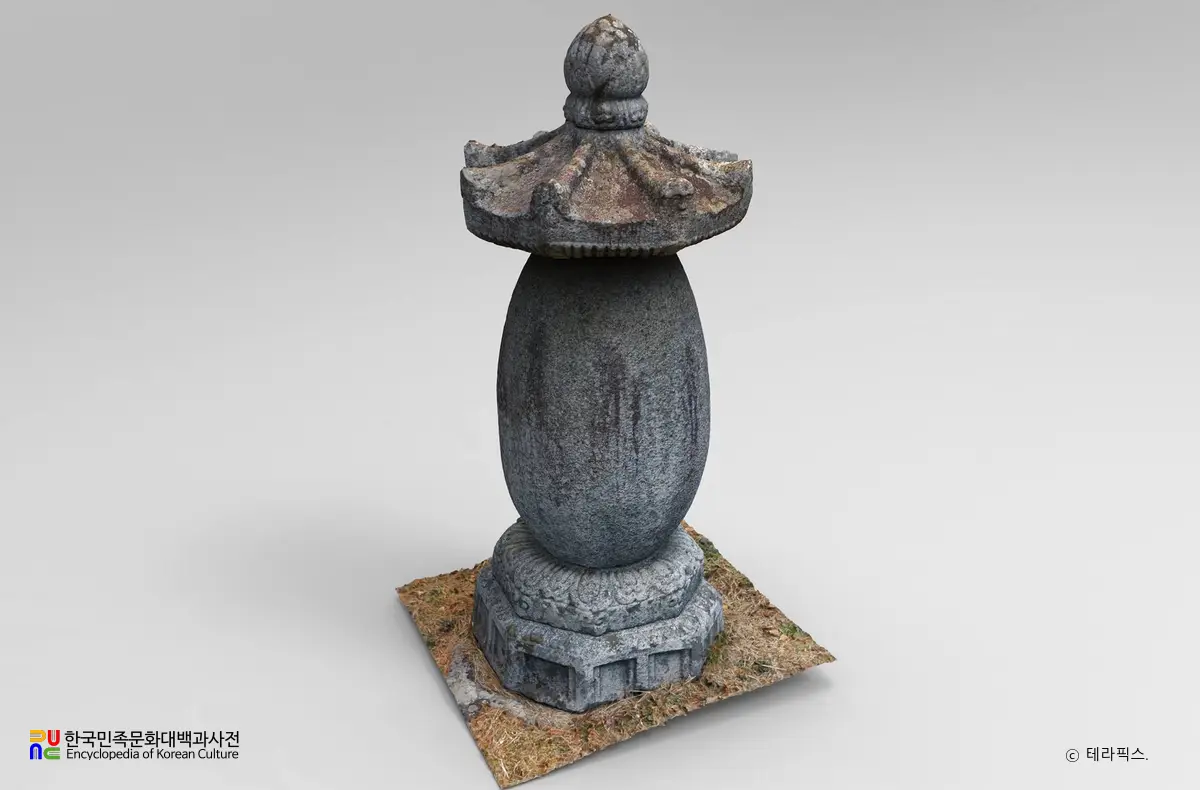 예산 향천사 부도 중 멸운대사 부도