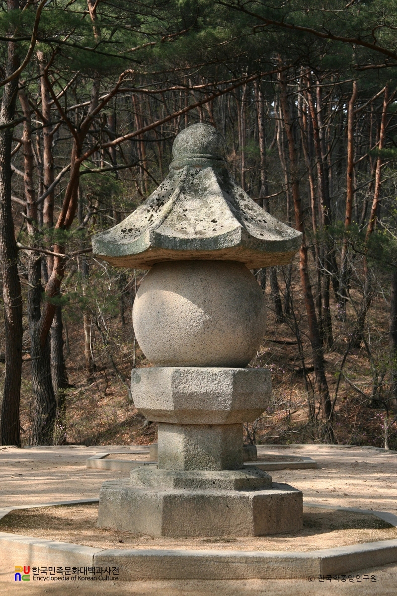 보은 법주사 복천암 수암화상탑