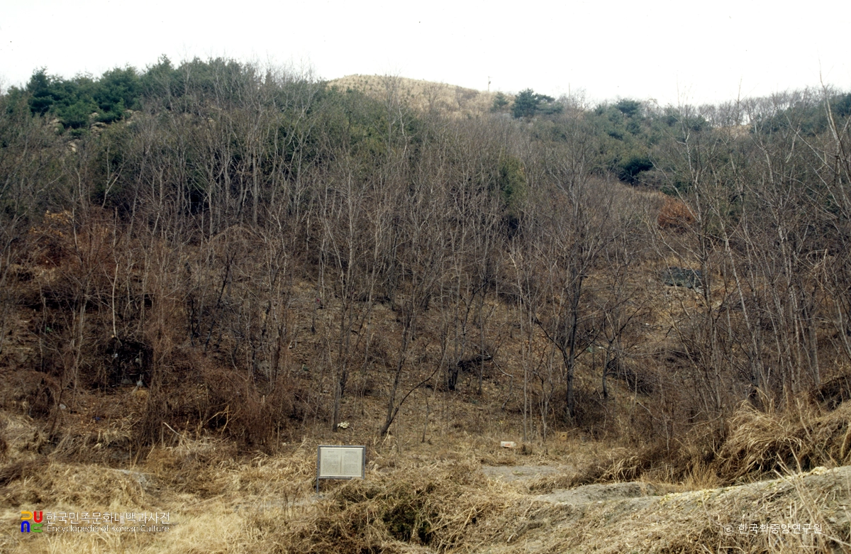 부산 배산성지 전경