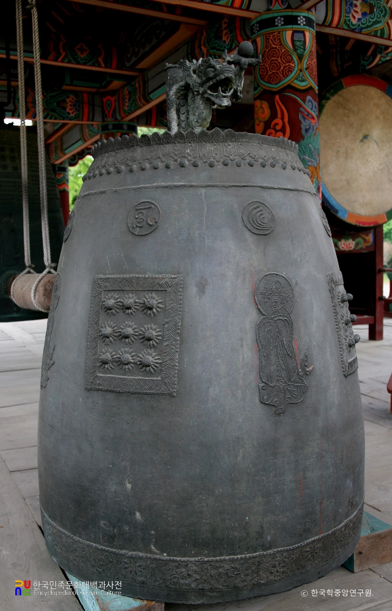 완주 송광사 동종