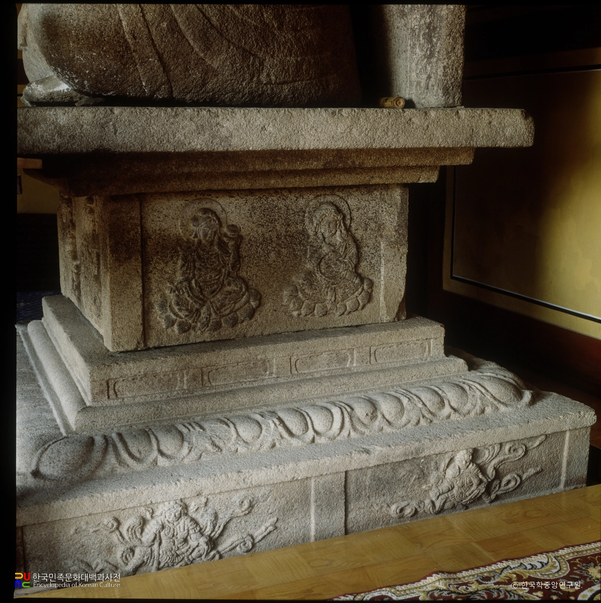 합천 청량사 석조석가여래좌상 대좌