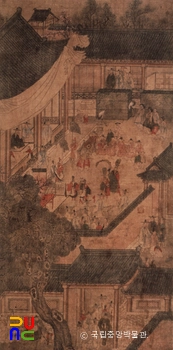 담와평생도 제1폭 / 삼일유가 / 김홍도