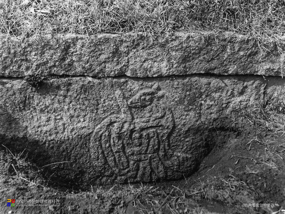 개풍 고려 대종 태릉 중 십이지신상