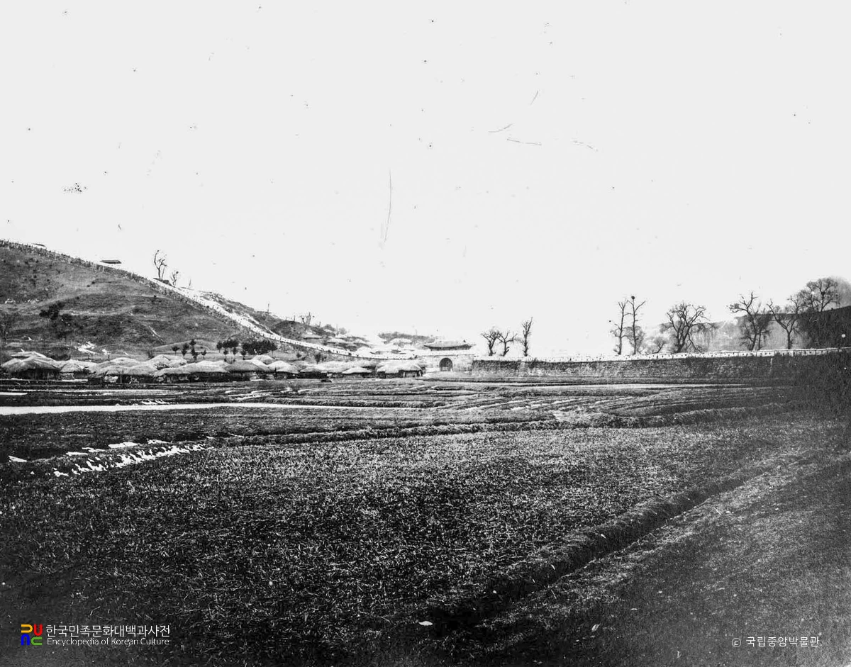 강화산성 중 남문 전경