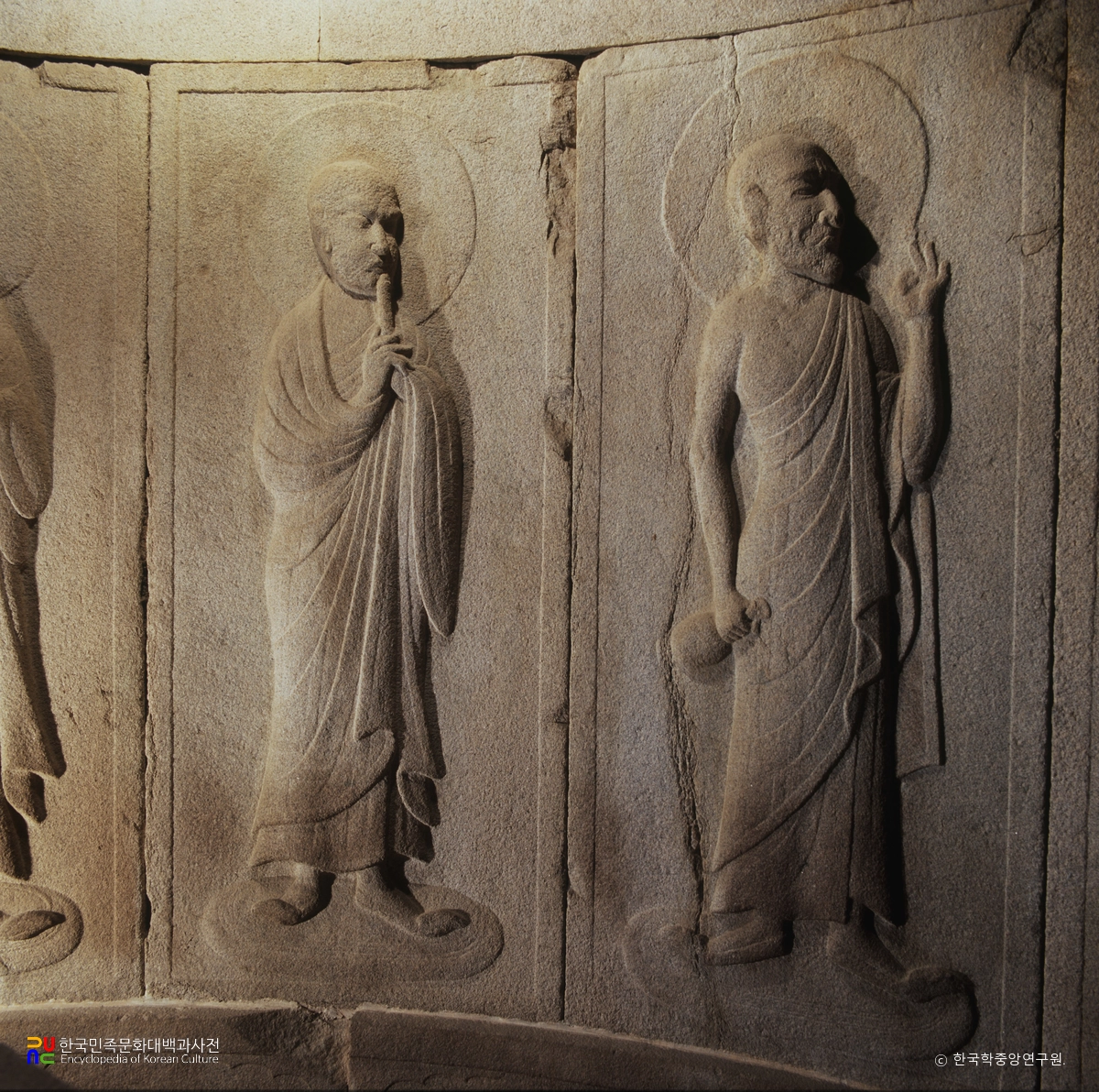 경주 석굴암 석굴 십대제자(제4상)