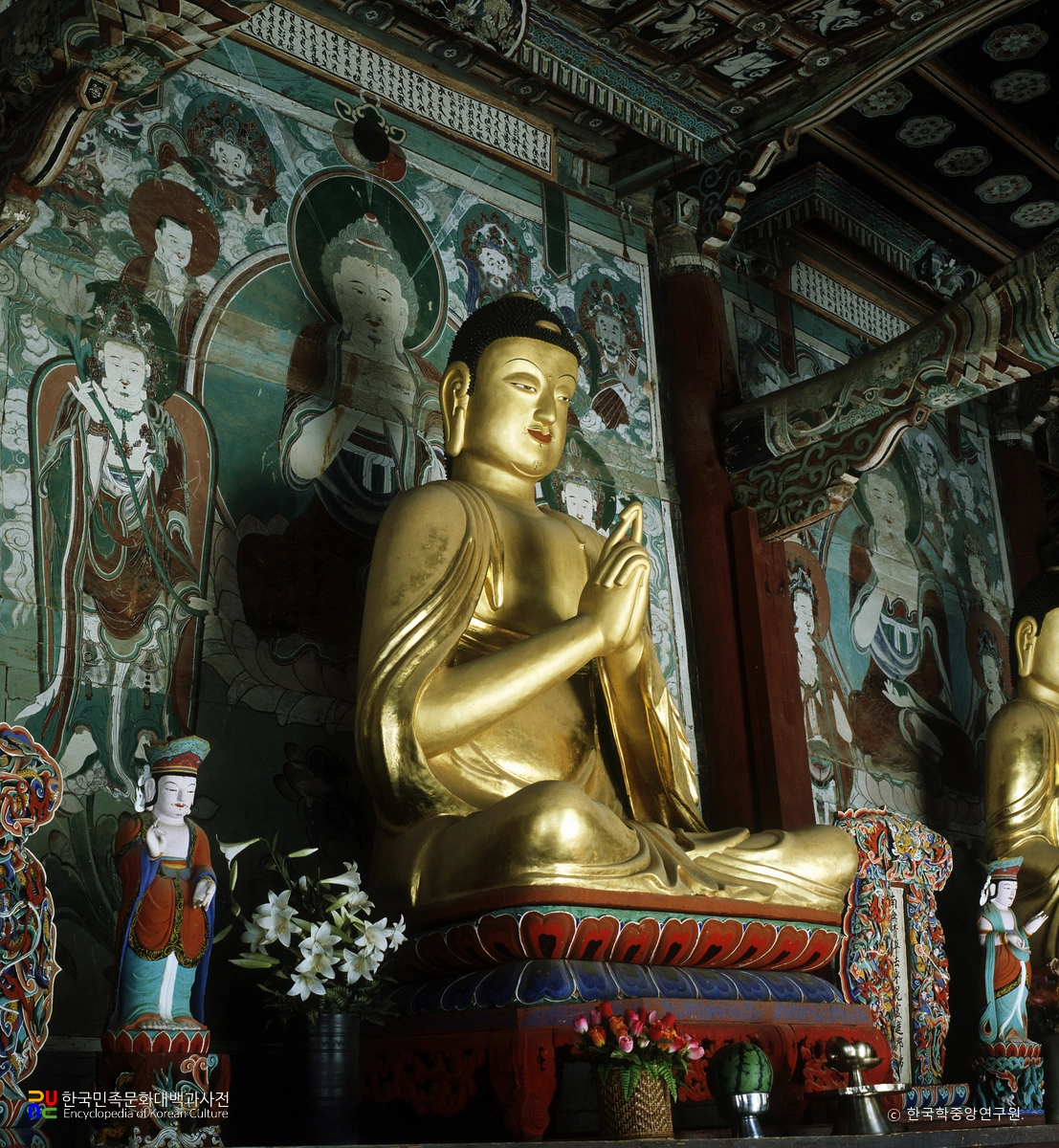 고창 선운사 비로자나불회도