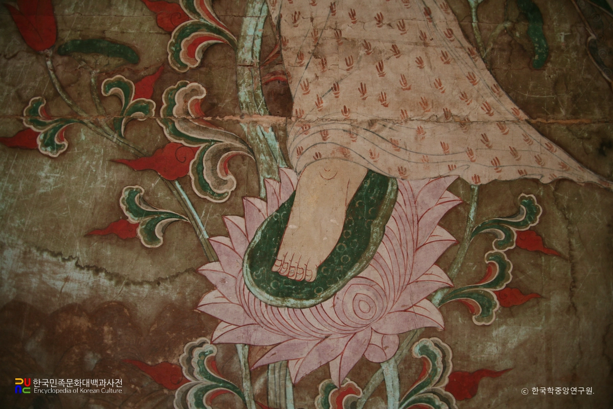 여수 흥국사 대웅전 관음보살 벽화