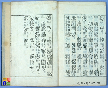 동국정운 본문 / 건국대학교 박물관