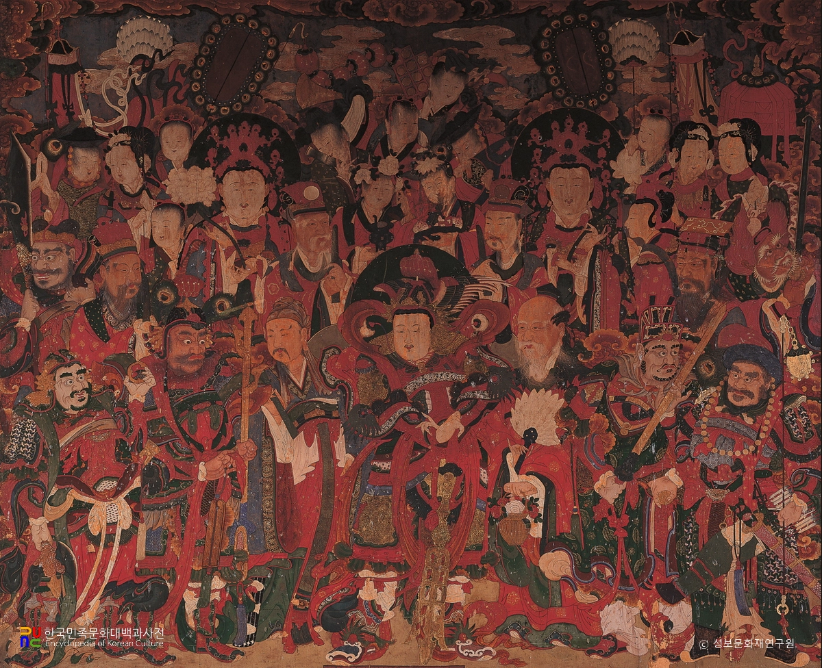 서울 개운사 신중도