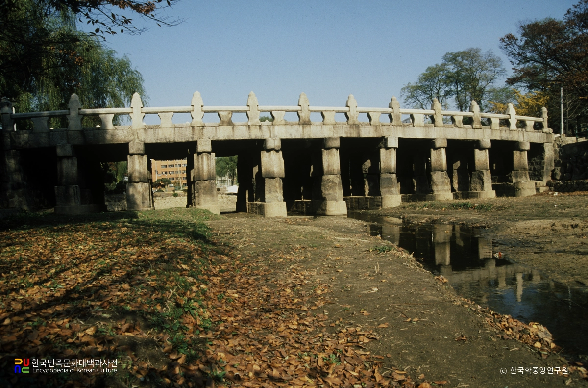서울 수표교 측면 전경