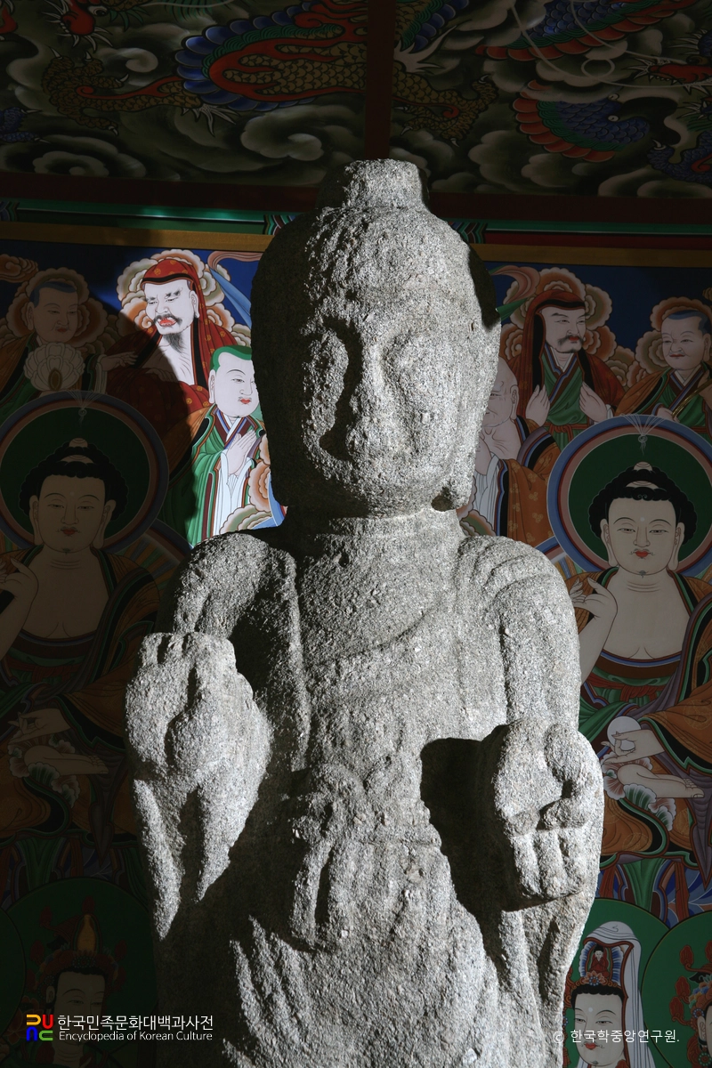 정읍 남복리 미륵암 석불