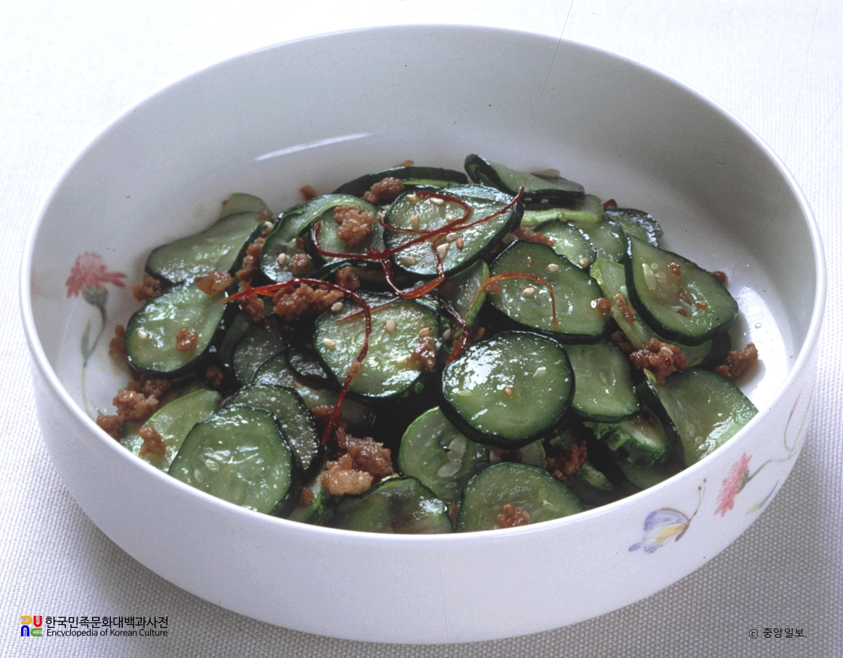 오이볶음