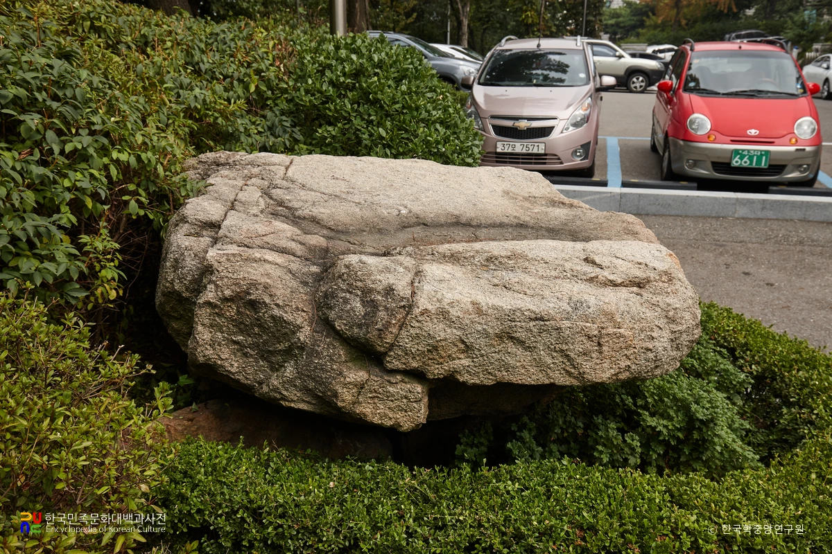 인천 학익 지석묘 전경