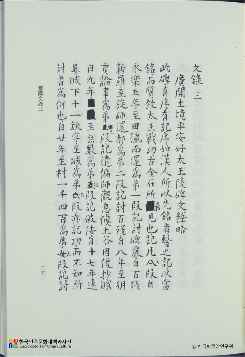 담원문록 / 정인보