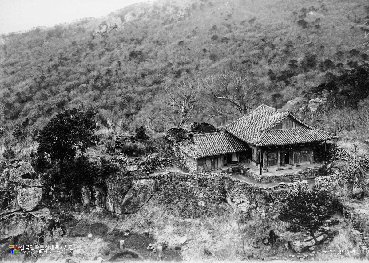 해남 대흥사 북미륵암 전경