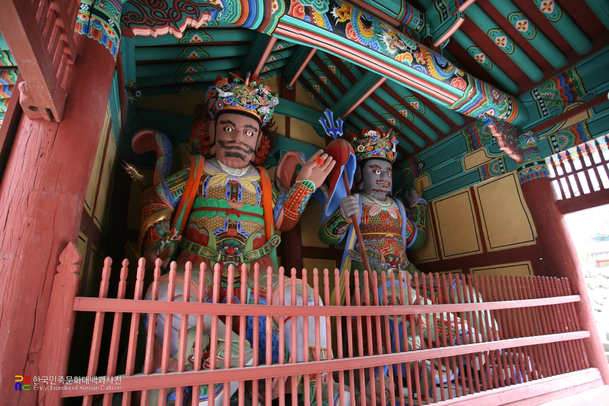 하동 쌍계사 사천왕상