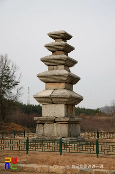 청원 계산리 오층석탑