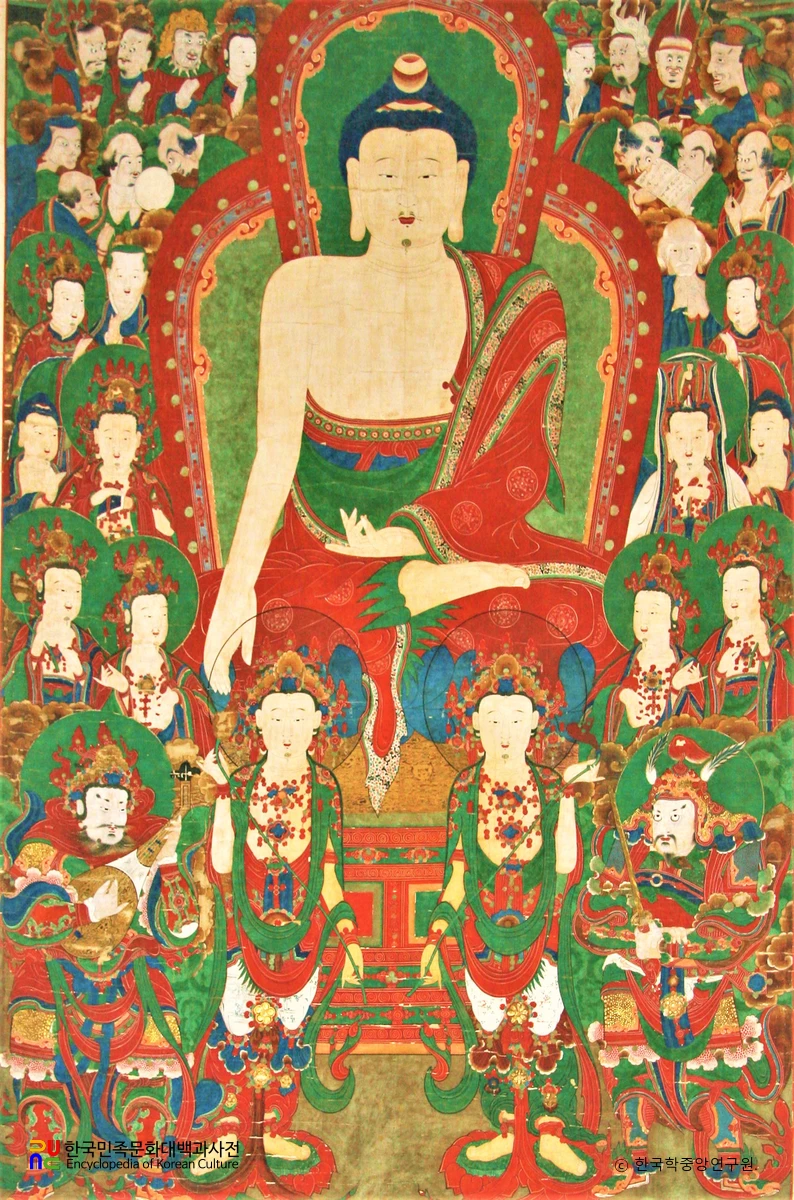 하동 쌍계사 대웅전 삼세불탱