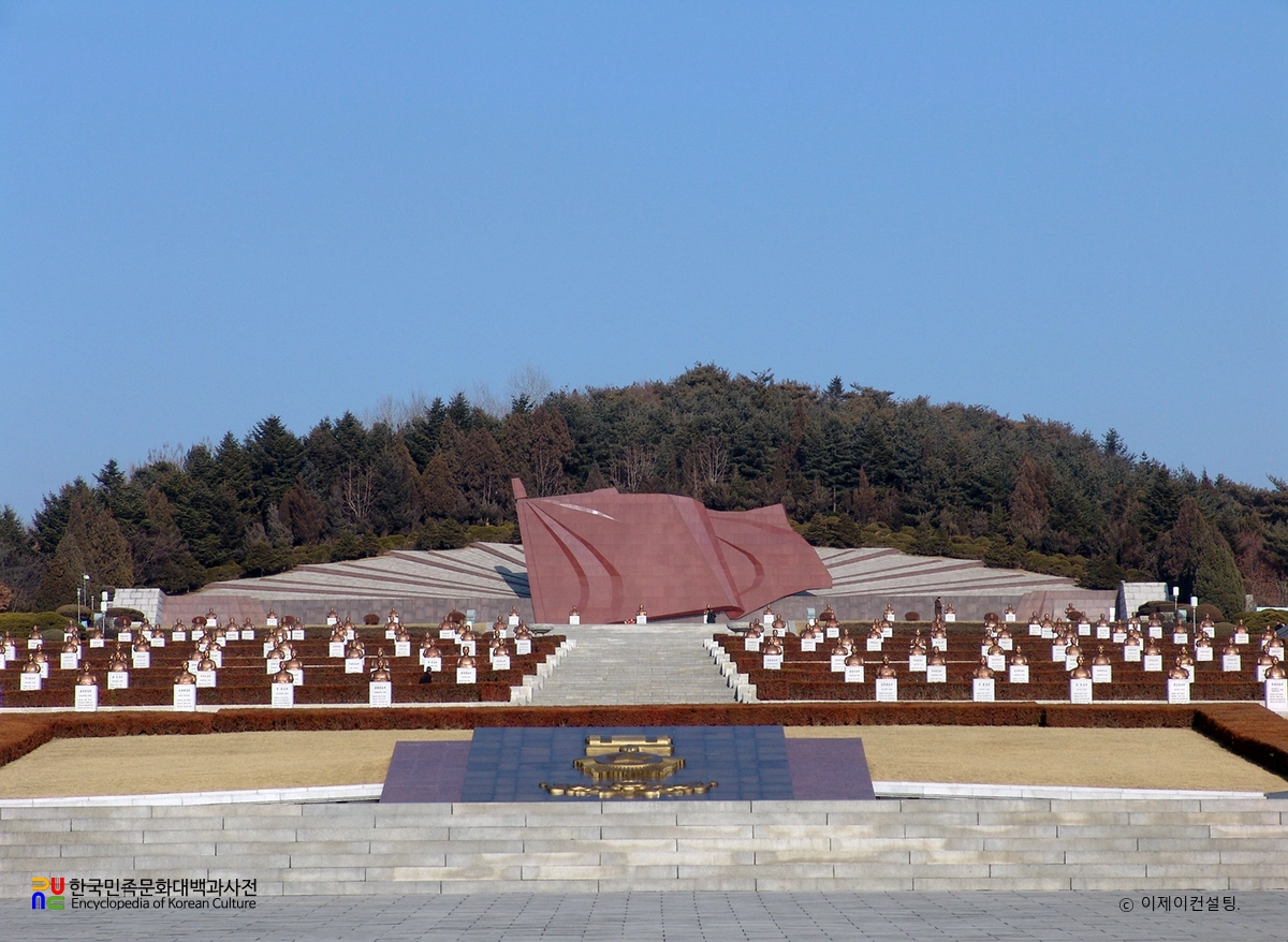 대성산 혁명열사릉
