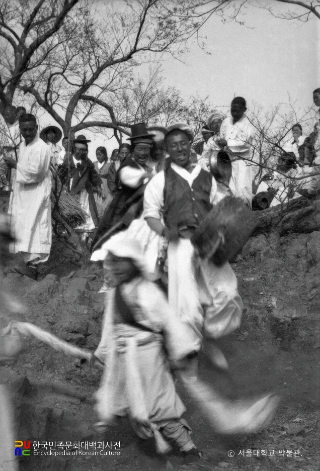 도당굿 중에서 행진돌기