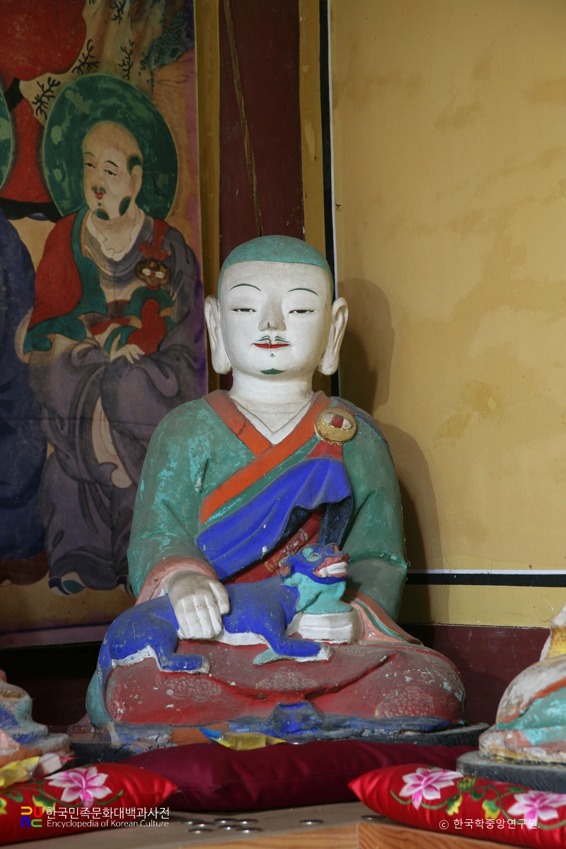 나주 다보사 영산전 소조십육나한좌상