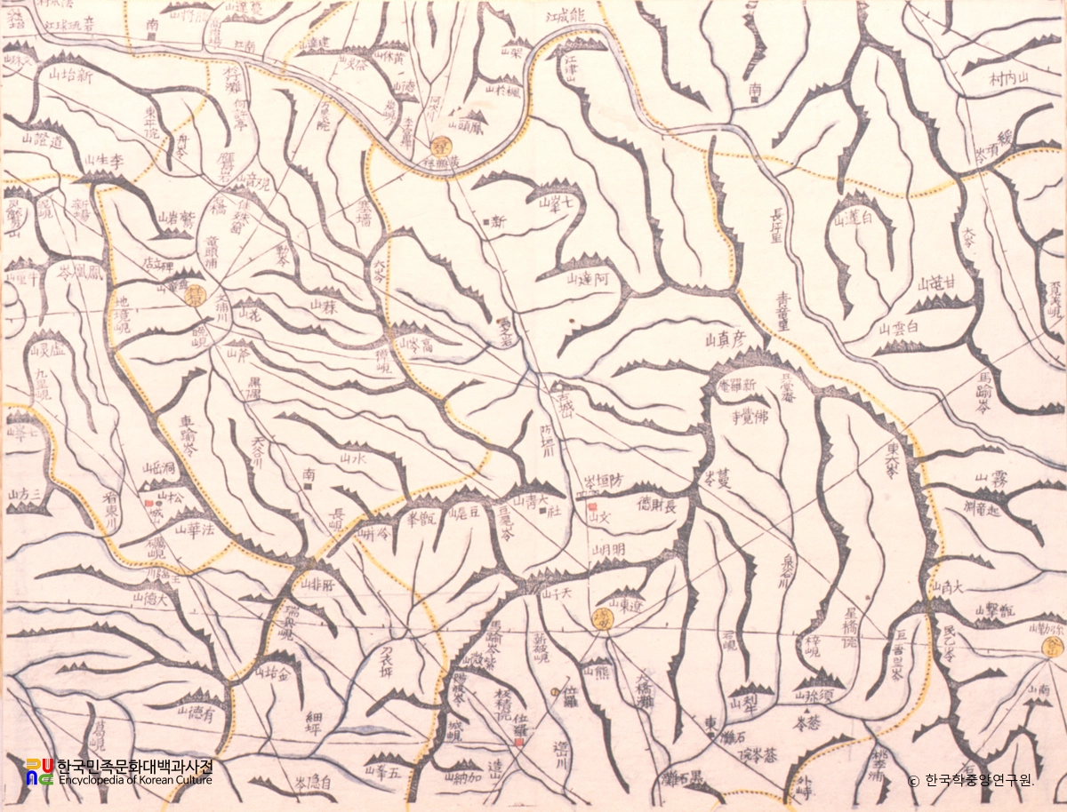 대동여지도 / 수안, 곡산, 상원, 삼등