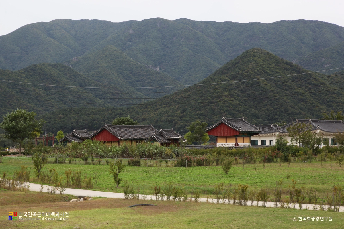 양산 가야진사 전경