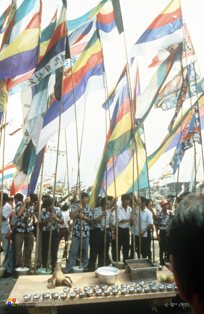 대동굿 뱃기 내림
