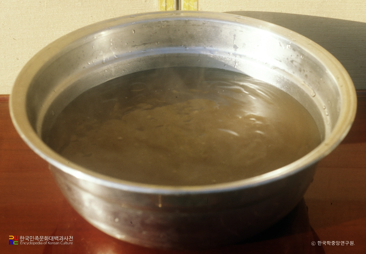 도토리묵 만들기4