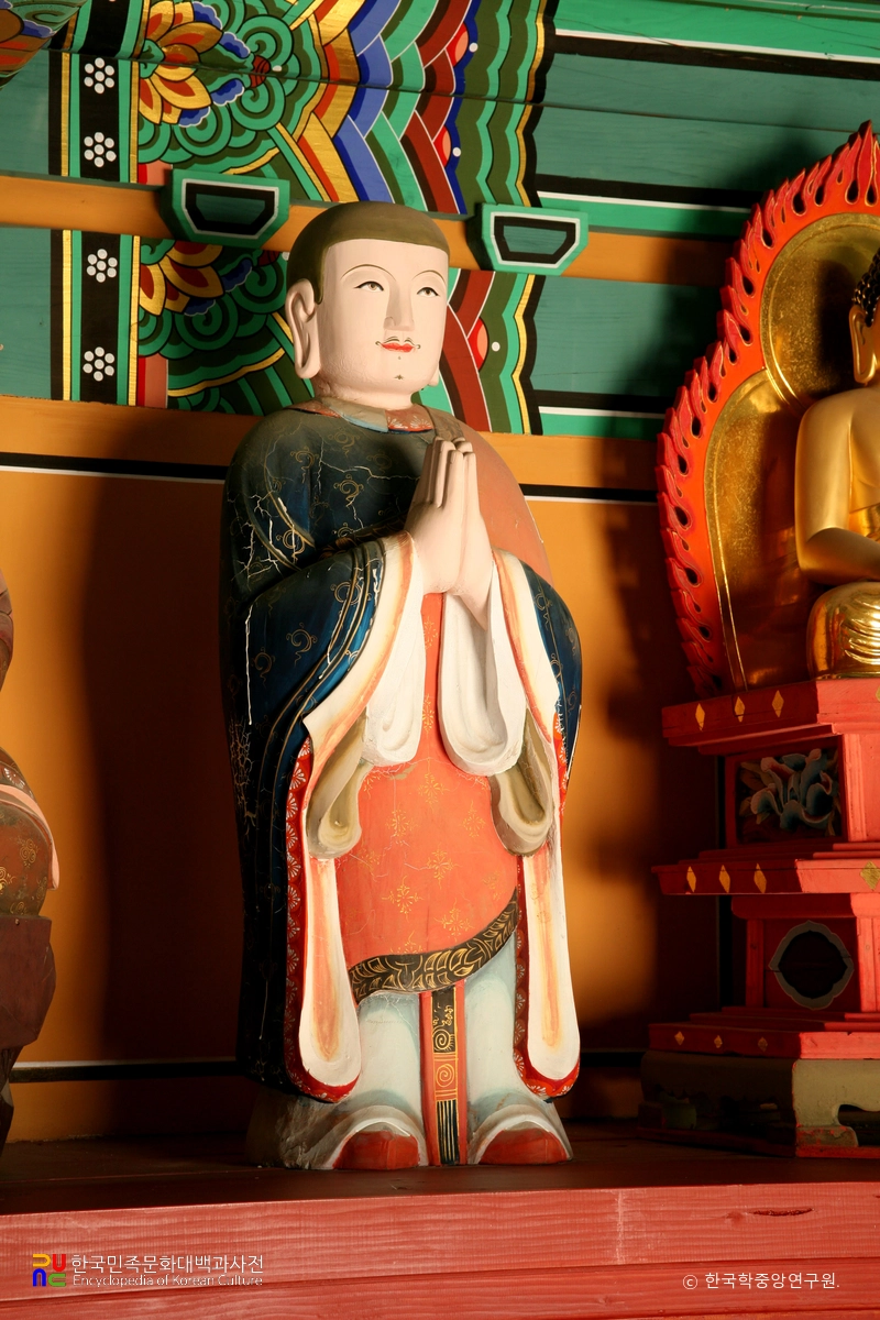 부안 개암사 응진전 16나한상