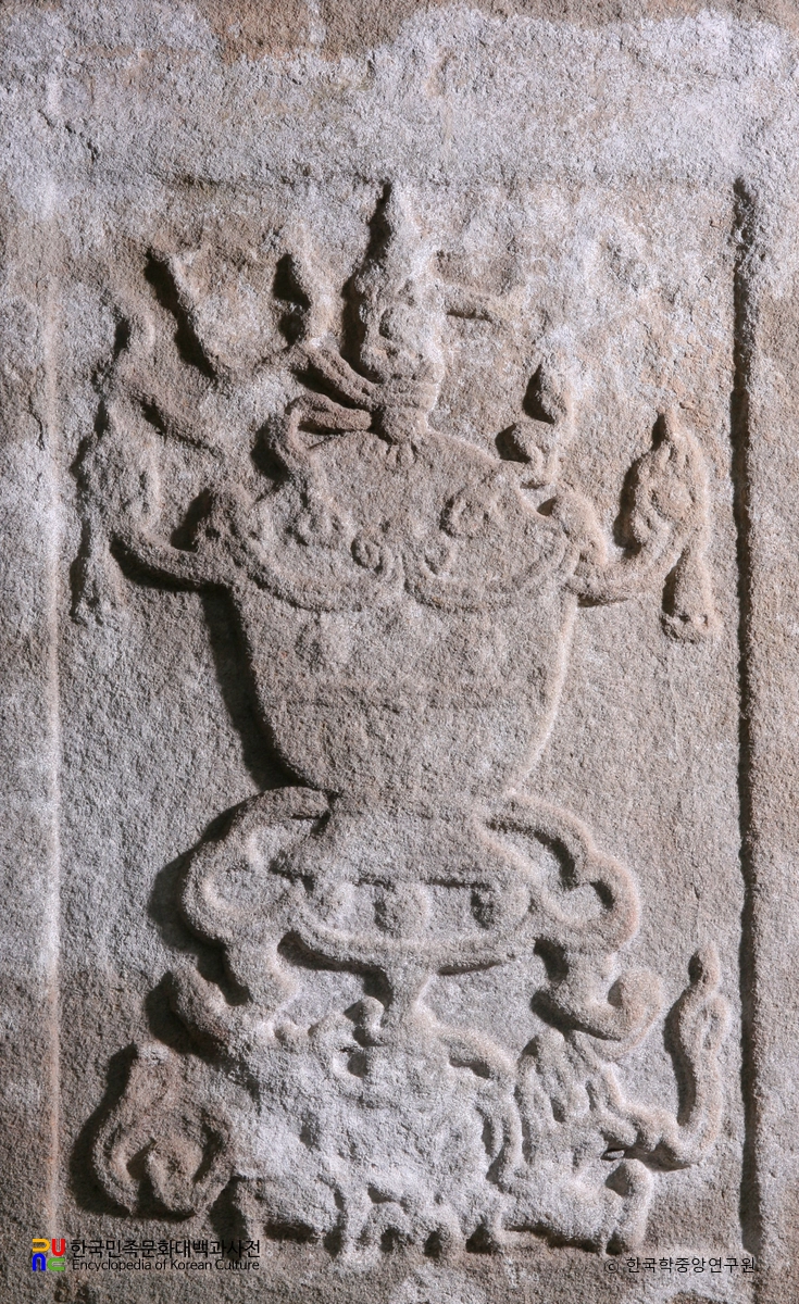 구례 연곡사 북 승탑 중 탑신 문양