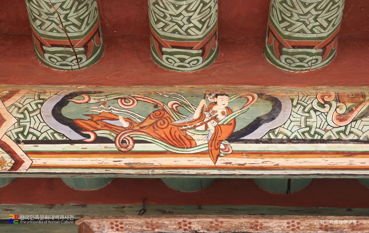 안동 봉정사 극락전 세부