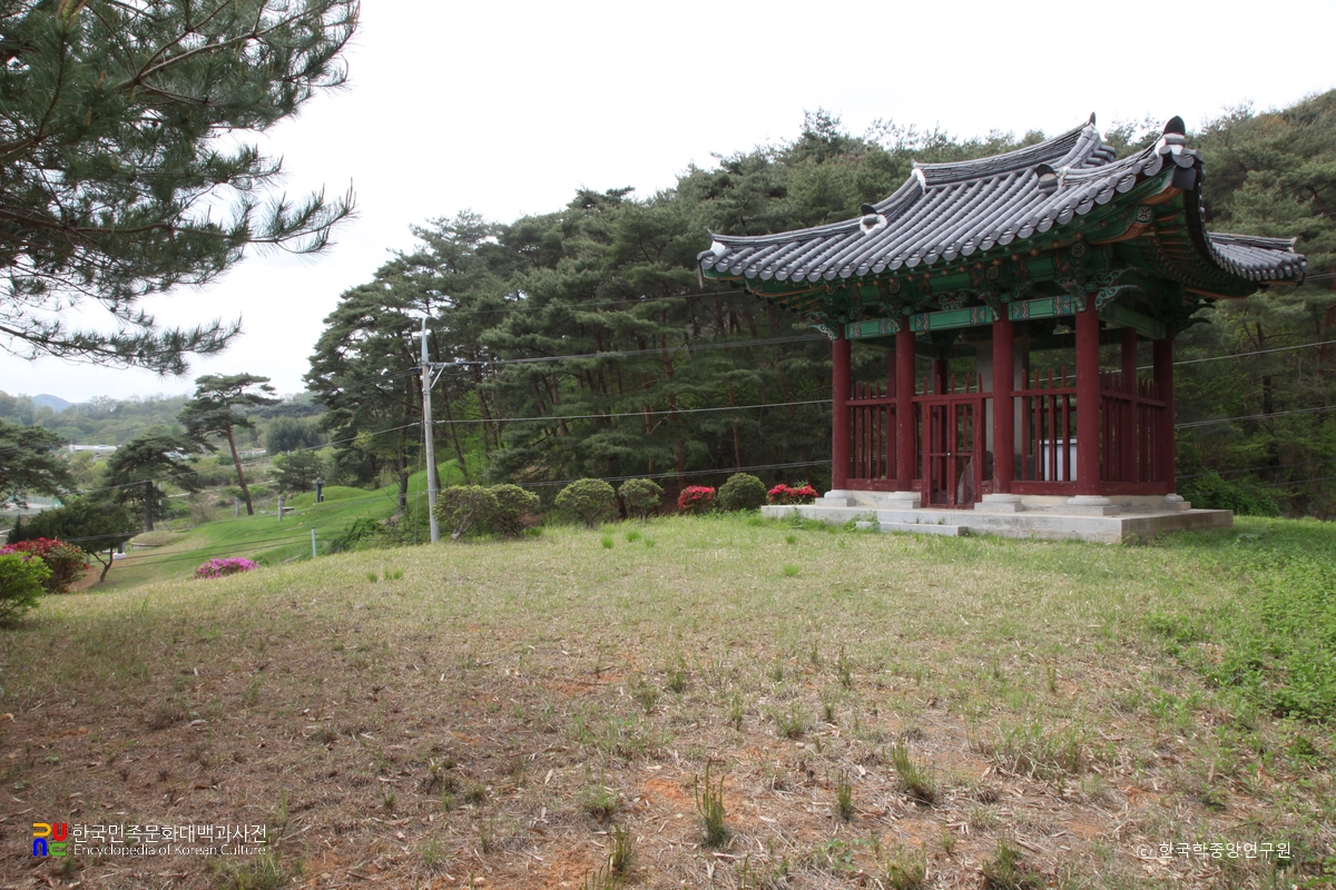 합천 박소 신도비 전경