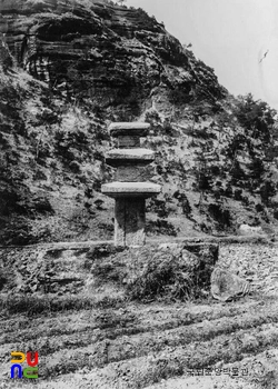 화순 운주사 제13호 석탑 동면