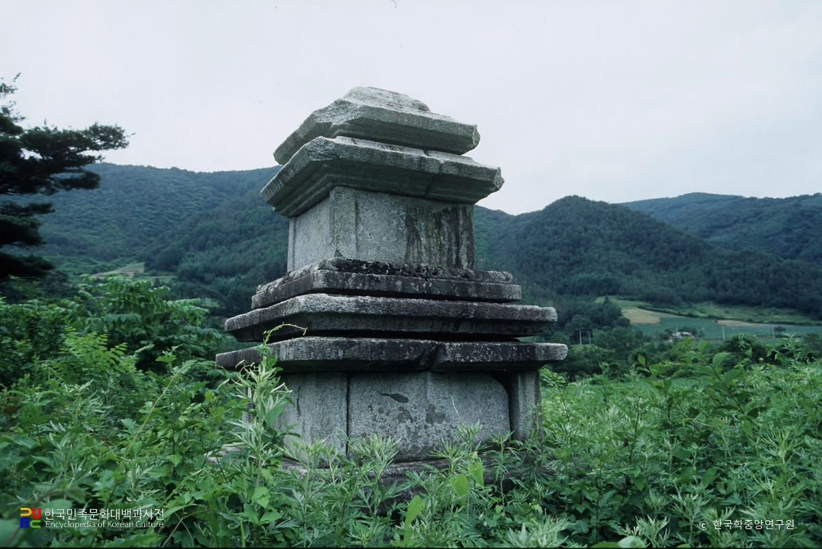 평창 수항리 사지 사자탑