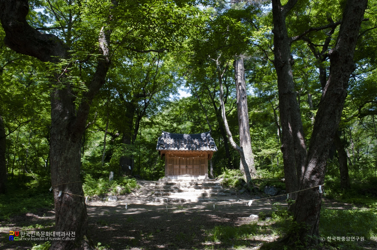원주 원성 성남리 성황림
