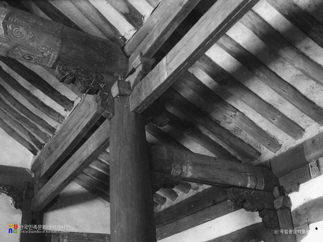 해주향교 대성전 내부 가구