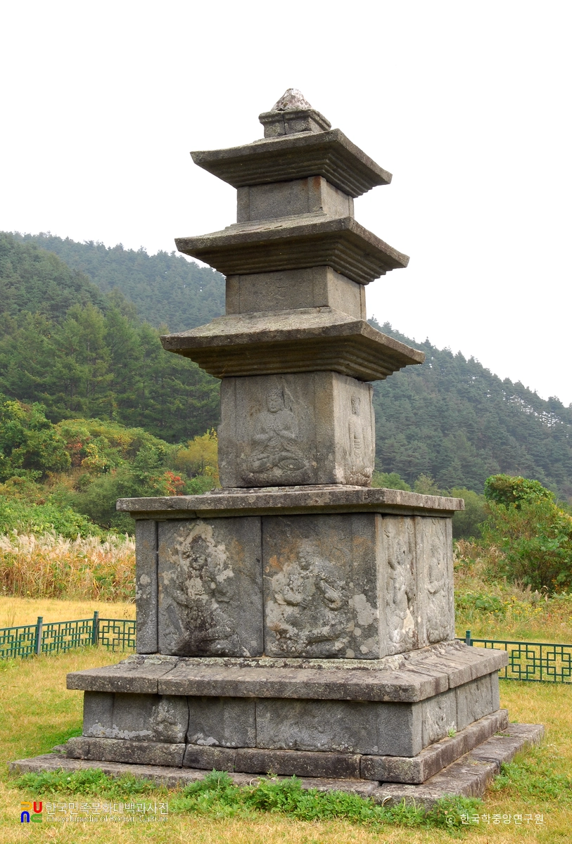 양양 진전사지 삼층석탑