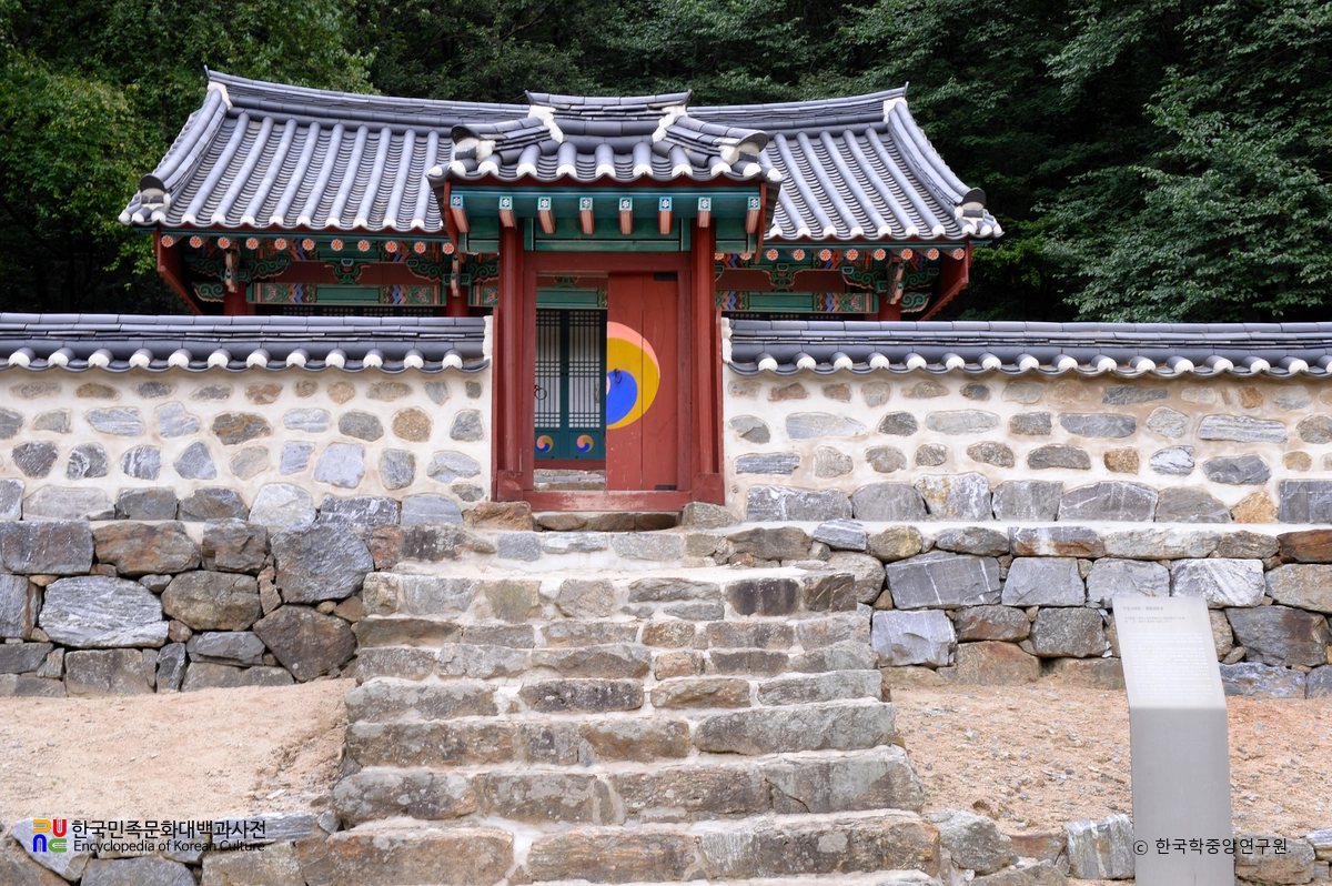 경기도 광주 현절사 정면